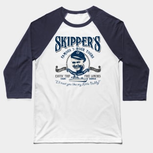 Skipper's Famous 3 Hour Boat Tours Lts Baseball T-Shirt